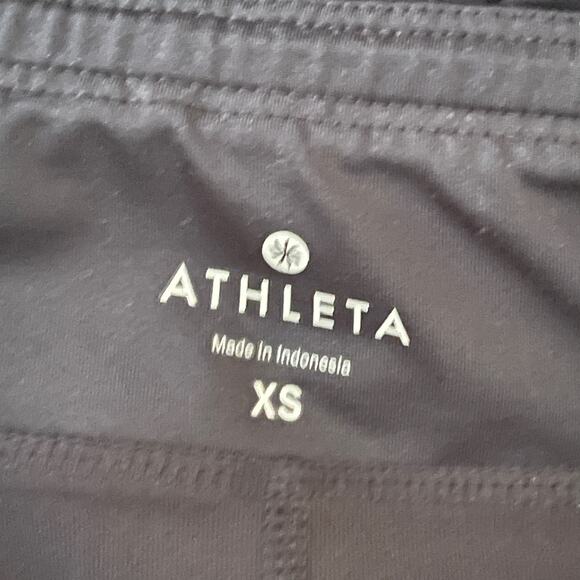 ATHLETA Ready Set Go Run 2 in 1 Compression Shorts Black XS - Picture 7 of 8